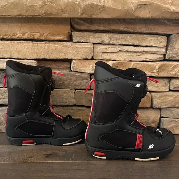 K2 Kids BOA Snowboard Boots - Picture 4 of 6